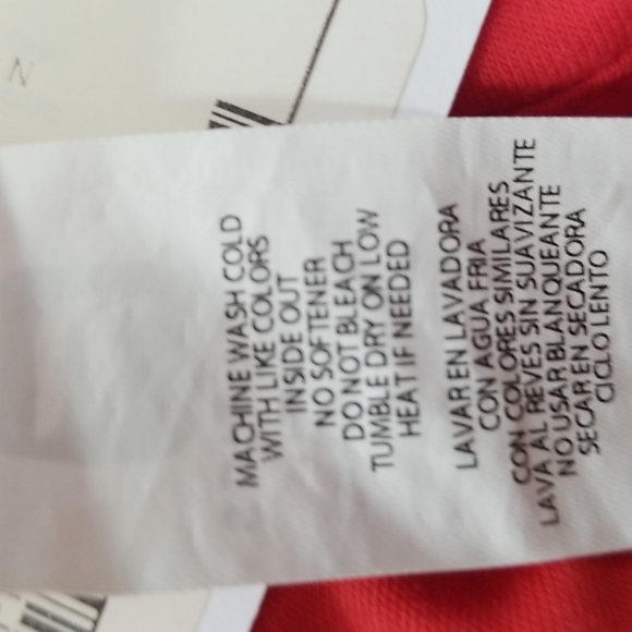 Fabletics Mariela Tank Color: Scarlet XL NWT Open Back with Tie - Picture 10 of 11